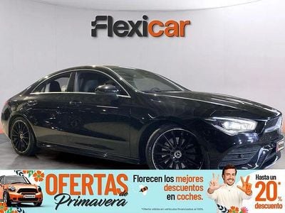 Usado Mercedes CLA220 190 CV (139 kW) 2019 Negro Berlina