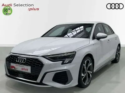 Usado Audi A3 Sportback S-Line 150 CV (110 kW) 2023 Blanco Utilitario