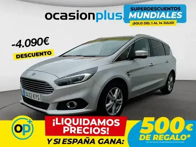 Usado Ford S-MAX Titanium 150 CV (110 kW) 2019 Gris Monovolumen