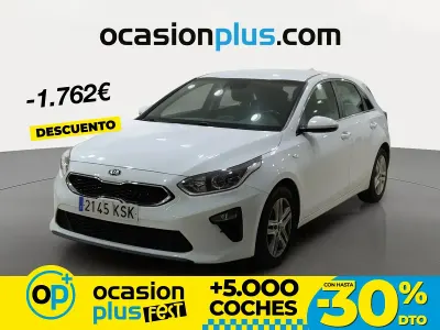 Usado Kia Ceed 120 CV (88 kW) 2018 Blanco Utilitario