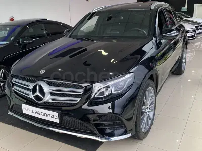 Usado Mercedes GLC250 204 CV (150 kW) 2019 Negro SUV