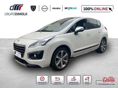 Usado Peugeot 3008 Allure 115 CV (84 kW) 2014 Blanco Familiar