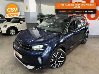 Usado Citroën C5 Aircross Shine 226 CV (166 kW) 2023 Azul SUV
