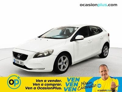 Usado Volvo V40 Kinetic 115 CV (84 kW) 2014 Blanco Familiar