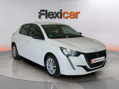 Usado Peugeot 208 Active 101 CV (74 kW) 2022 Blanco Utilitario