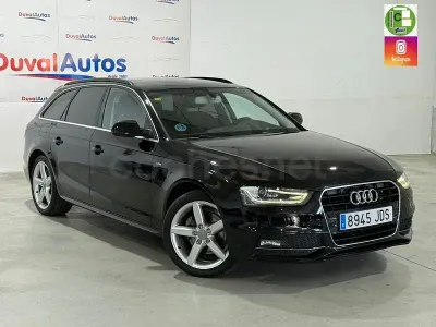 Usado Audi A4 Sport 150 CV (110 kW) 2015 Negro Familiar