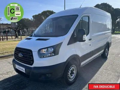 Usado Ford Transit Ambiente 130 CV (95 kW) 2019 Blanco Van
