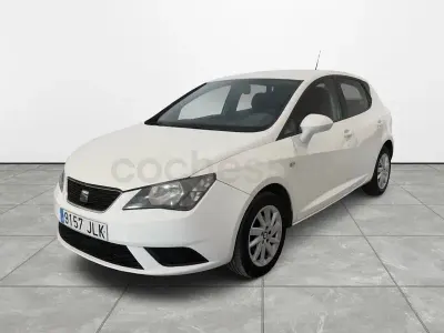 Usado Seat Ibiza Reference 95 CV (69 kW) 2016 Blanco Berlina