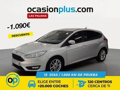 Usado Ford Focus Trend+ 125 CV (91 kW) 2018 Gris