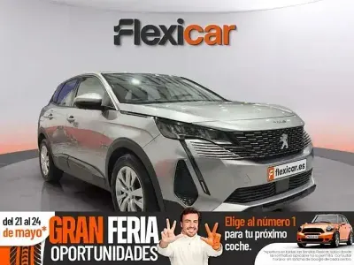 Usado Peugeot 3008 Active 130 HP (95 kW) 2021 Cinzento SUV