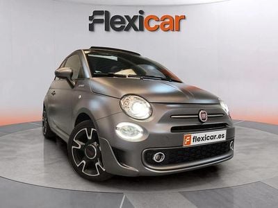 Usado Fiat 500 Sport 71 CV (52 kW) 2021 Gris Descapotable