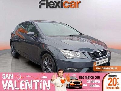 Usado Seat Leon ST Style 131 CV (96 kW) 2020 Azul Familiar