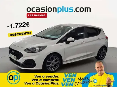 Usado Ford Fiesta ST-Line 125 CV (91 kW) 2023 Plateado Utilitario