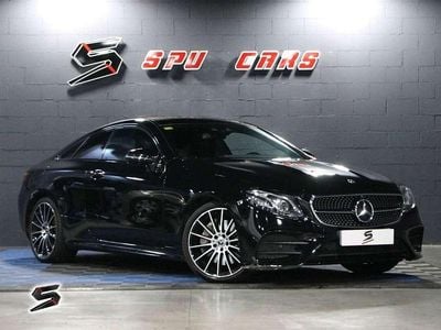 Negro Usado 2018 Mercedes E300 Coupe | 39.790 € (Precio justo)