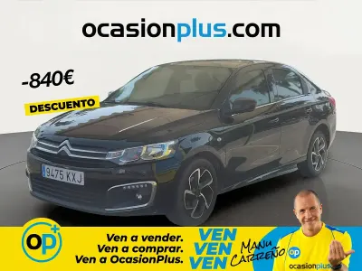 Usado Citroën C-Elysee I Shine 102 CV (75 kW) 2019 Negro Berlina
