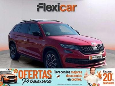 Usado Skoda Kodiaq SportLine 179 CV (131 kW) 2018 Rojo SUV
