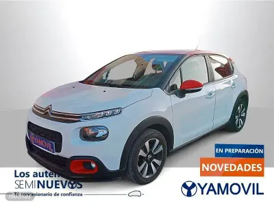 Usado Citroën C3 Feel 82 CV (60 kW) 2018 Blanco Utilitario