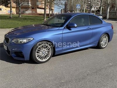 Usado BMW 218 Sport Line 150 CV (110 kW) 2016 Azul Coupe