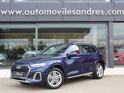 Usado Audi Q5 S-Line 204 CV (150 kW) 2021 Azul SUV