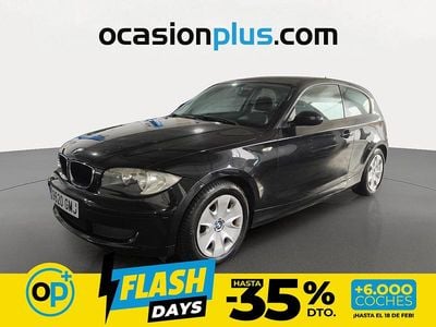 Usado BMW 118 143 CV (105 kW) 2009 Negro Utilitario