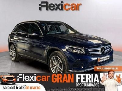 Usado Mercedes GLC350 320 CV (235 kW) 2017 Azul SUV