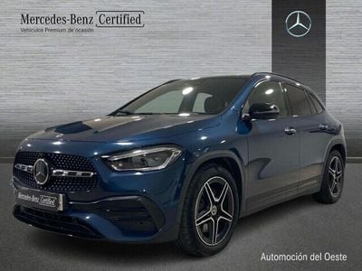 Usado Mercedes GLA250 AMG line 227 CV (166 kW) 2020 Azul SUV