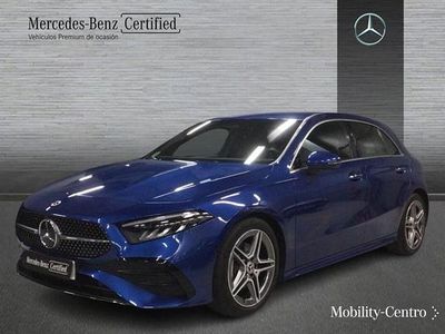 Usado Mercedes A180 AMG line 116 CV (85 kW) 2024 Azul espectra Utilitario