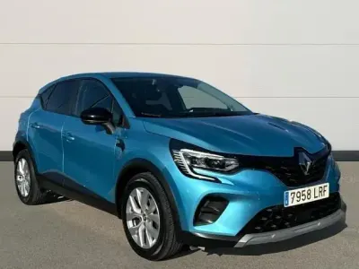 Usado Renault Captur Intens 91 CV (66 kW) 2021 Azul SUV
