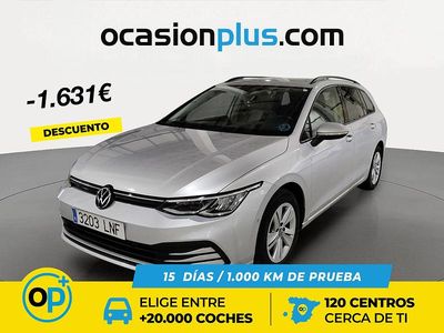 Usado VW Golf VIII Life 115 CV (84 kW) 2021 Gris Familiar