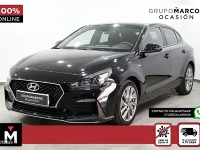 Usado Hyundai i30 N Line 120 CV (88 kW) 2020 Negro