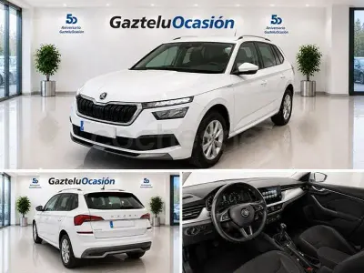 Usado Skoda Kamiq Ambition 110 CV (80 kW) 2021 Blanco SUV
