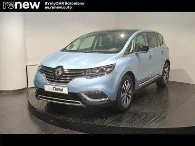 Usado Renault Espace Zen 160 CV (117 kW) 2018 Azul Monovolumen