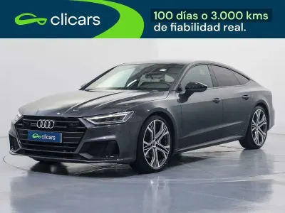Usado Audi A7 Sportback 286 CV (210 kW) 2020 Gris Utilitario