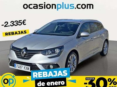 Gris Usado 2019 Renault Mégane GrandTour Zen Familiar | 11.046 € (Buen precio)