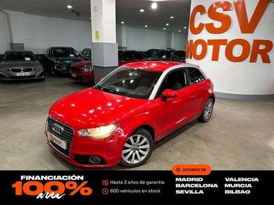 Usado Audi A1 90 CV (66 kW) 2013 Rojo Utilitario