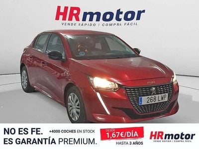 Usado Peugeot 208 Active 75 CV (55 kW) 2022 Rojo Utilitario