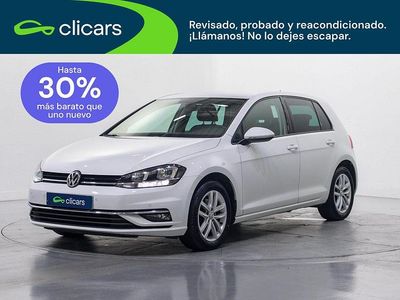 Usado VW Golf VII Advance 125 CV (91 kW) 2018 Blanco