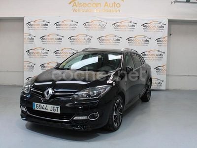 Usado Renault Mégane GrandTour Bose Edition 130 CV (95 kW) 2015 Negro Familiar