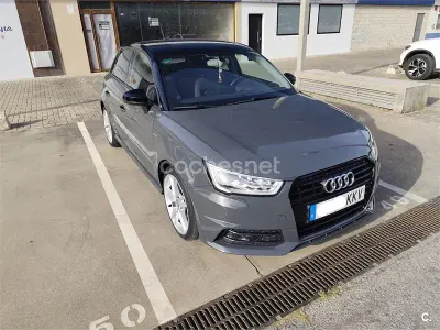 Usado Audi A1 Sportback S-Line 116 CV (85 kW) 2018 Gris / plata Utilitario