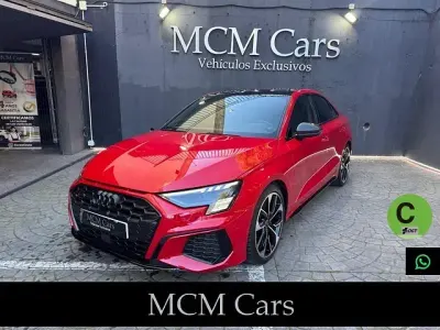 Usado Audi S3 310 CV (228 kW) 2021 Rojo Berlina