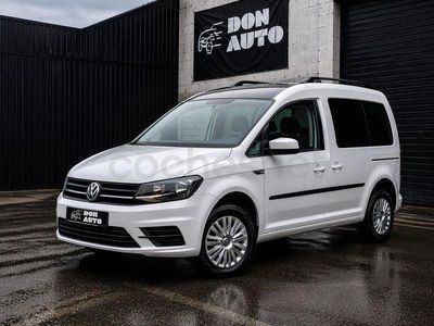 Usado VW Caddy Trendline 102 CV (75 kW) 2018 Blanco Monovolumen