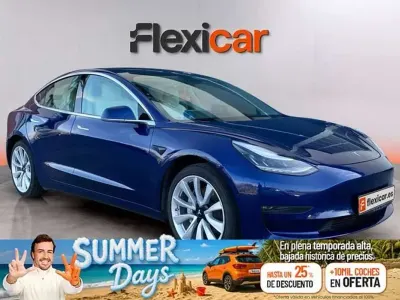 Usado Tesla Model 3 RWD 199 kW (271 CV) 2019 Azul Berlina