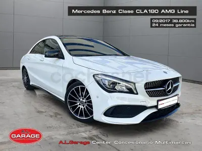 Usado Mercedes CLA180 122 CV (89 kW) 2017 Blanco Coupe