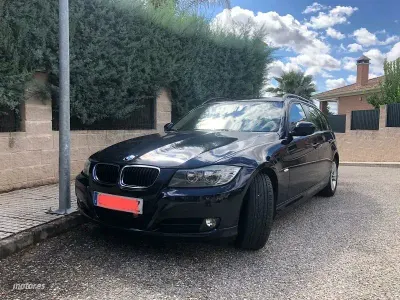 Usado BMW 320 177 CV (130 kW) 2008 Azul Familiar