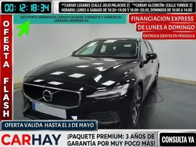 Brugt Volvo V60 Business Edition 394 HK (289 kW) 2019 Sort Stationcar