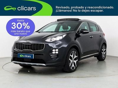 Usado Kia Sportage GT-Line 177 CV (130 kW) 2016 Negro SUV