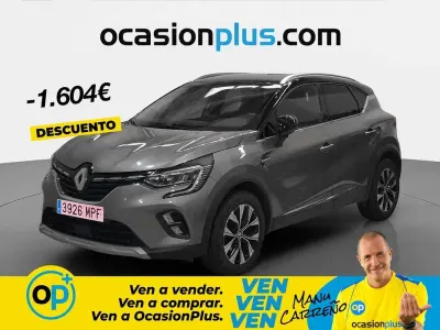 Usado Renault Captur Techno 91 CV (66 kW) 2024 Gris SUV