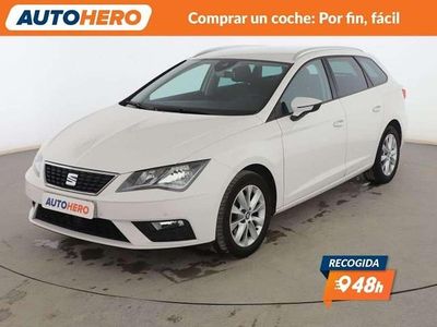 Usado Seat Leon Style 116 CV (85 kW) 2019 Blanco Familiar