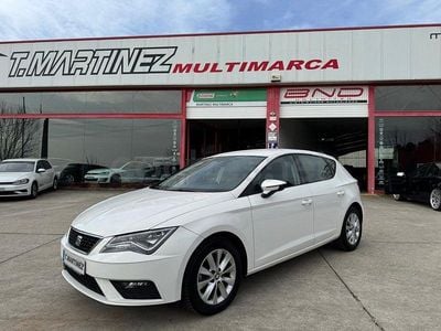 Usado Seat Leon Style 115 CV (84 kW) 2019 Blanco Berlina