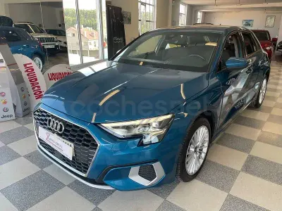 Usado Audi A3 Advanced Plus 150 CV (110 kW) 2022 Azul Berlina